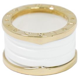 Bulgari Bvlgari B.Zero1 Drei-Band-Ring aus 18K Gelbgold und Keramik