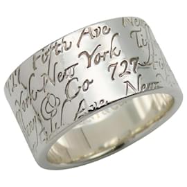 Breiter Silberring New York Notes von Tiffany & Co.