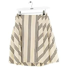 Burberry Falda de algodón beige