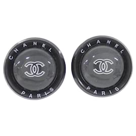 Orecchini a clip neri Chanel
