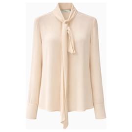 Top de seda rosa Chloé