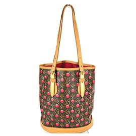 Louis Vuitton Monogram Cherry Bucket PM Schultertasche