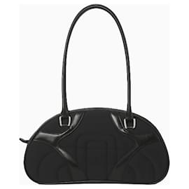 Borsa Prada Bowling in nylon nero