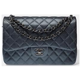 Borsa CHANEL Timeless/Classique in Pelle Grigia - 103165