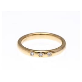 Anello Impilabile 3P con Diamanti in Oro Rosa Tiffany - Tiffany & Co