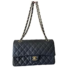 Borsa a doppio flap media Timeless/Classique - Chanel
