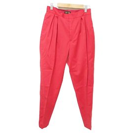 Autre Marque Pantalones Tapered con Tuck Estirados Drawer