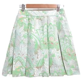 Falda plisada estampada Marni