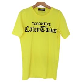 Autre Marque Camiseta de algodón estampada DSQUARED2