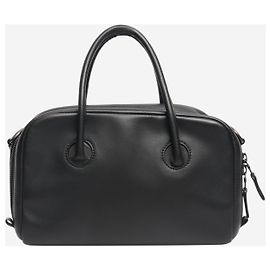 Autre Marque Borsa a tracolla 2 in 1 in pelle nera
