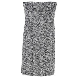 Vestido Mini de Tweed Max Mara en Lana Virgen Gris