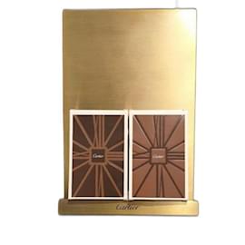 Cartier Louis Cartier Playing Cards Brown