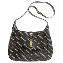 Borsa a spalla Jackie della collaborazione Gucci x Balenciaga