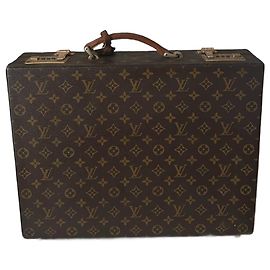 Valigetta Louis Vuitton Marrone in Pelle