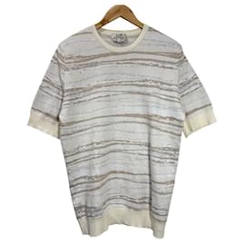Top de punto XL de manga corta de Hermès