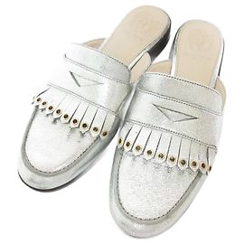Autre Marque Cole Haan Pinch Kiltie Leather Mule