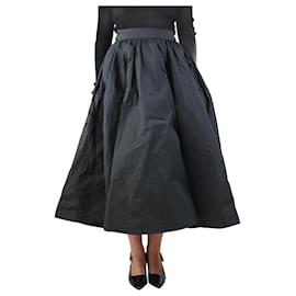 Autre Marque Falda burbuja de tafetán negro - talla L