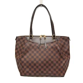 Bolso tote para mujer Louis Vuitton Damier Westminster GM N41103 Ébano