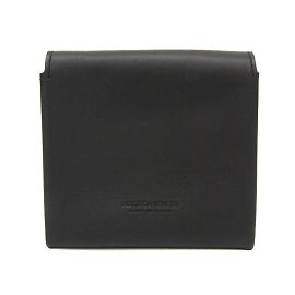Billetera de cuero y ante Bottega Veneta de doble pliegue