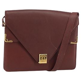 Bolsa de Ombro Must de Cartier em Couro