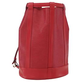 Zaino Randonnee in pelle Epi PM Louis Vuitton