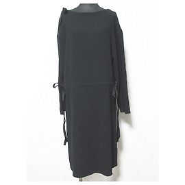 Autre Marque Georgette-Kleid mit Westside-Band PLATINUM von Calvin Klein