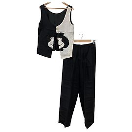 Autre Marque Completo Pantaloni e Gilet Vintage CASTELBAJAC