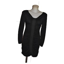 Abito Philosophy Di Alberta Ferretti nero in misto lana 38