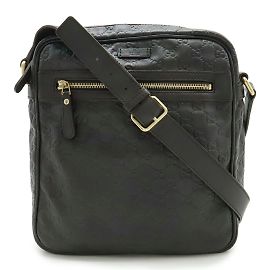 Borsa a Spalla in Pelle Guccissima di GUCCI