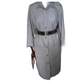 Vestido abrigo Guy Laroche de lana pata de gallo