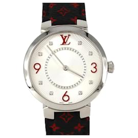 Louis Vuitton Tambour Monogram Quarz Uhr