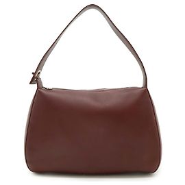 Borsa a spalla in pelle bordeaux Cartier