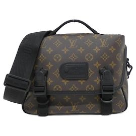Borsa a tracolla Louis Vuitton Monogram Macassar LV Trail
