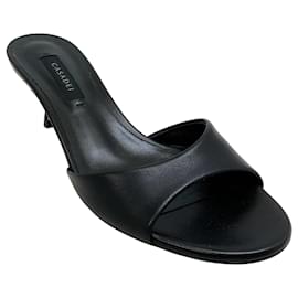 Sacai×A.P.C Jules sandals sandals Black Leather ref.2627204 - Joli