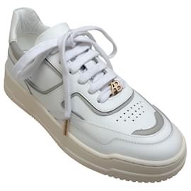 AB Sneakers aus weißem / Eis-Leder Alexandre Birman