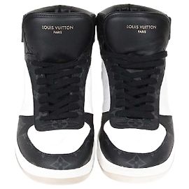 Sneakers alte Rivoli in tela Monogram tricolore Louis Vuitton