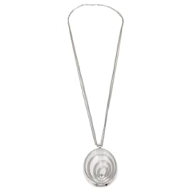 Collana Pendente in Oro Bianco 18K con Diamanti Chopard Happy Spirit
