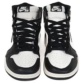 Sneakers Nike Air Jordan 1 Retro High OG in pelle e suede Dark Mocha