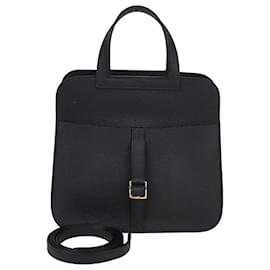 Borsa Halzan 25 in pelle Clémence nera di Hermès