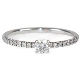 Cartier Platin Etincelle de Cartier Solitär Diamant Pavé Verlobungsring