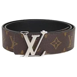 Cinturón reversible LV Initiales 40MM en lona Monogram Louis Vuitton
