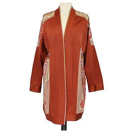Cardigan de seda Cornaline Reine Chaine d'Ancre de Hermès