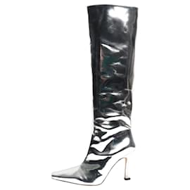 Staud Stivali in pelle Chrome Cami al ginocchio - taglia EU 39