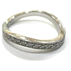 Chanel Pt950 Ribbon Full Diamond Eternity Ring