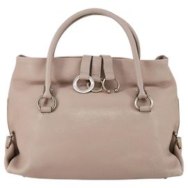 Borsa a Spalla Gancini in Pelle Salvatore Ferragamo