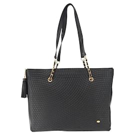 Bally Vintage Tote Bag aus gestepptem Leder