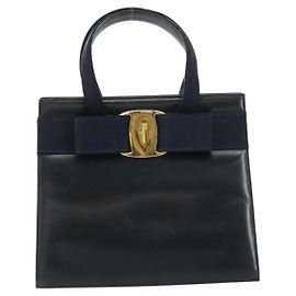 Borsa Tote Vara Bow in pelle convertibile Salvatore Ferragamo piccola