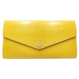 Portefeuille Long Epi Louis Vuitton en Mimosa