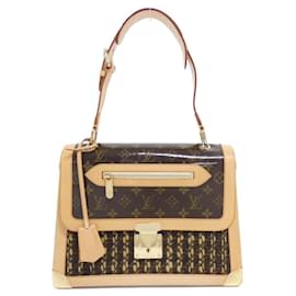 Borsa a mano con zip in tweed Monogram Louis Vuitton M92821