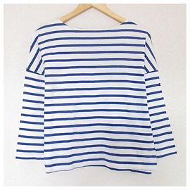 Autre Marque Camiseta de Manga Larga a Rayas Vasca Le Minor